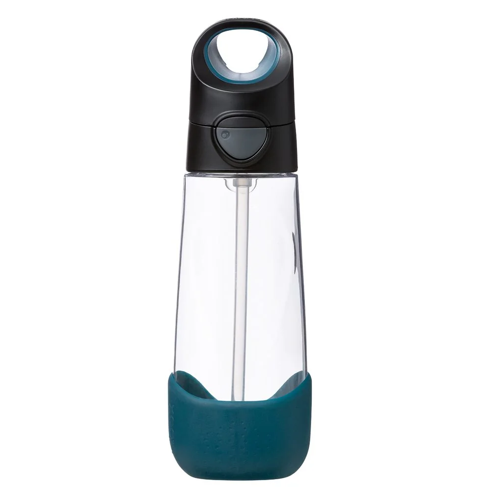 Fľaša na pitie so slamkou 600 ml night vision
