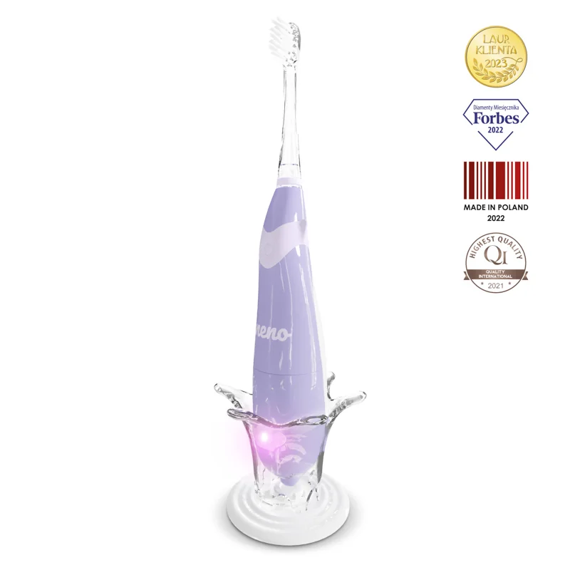 NENO Kefka detská elektrická Tutti - violet 3r+ 1×1 ks, elektrická kefka