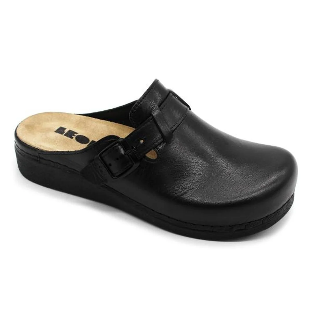 Leon 5000 Dámska Antistres zdravotná kožená obuv 39 - 25,5cm, modrá, 3,5 cm