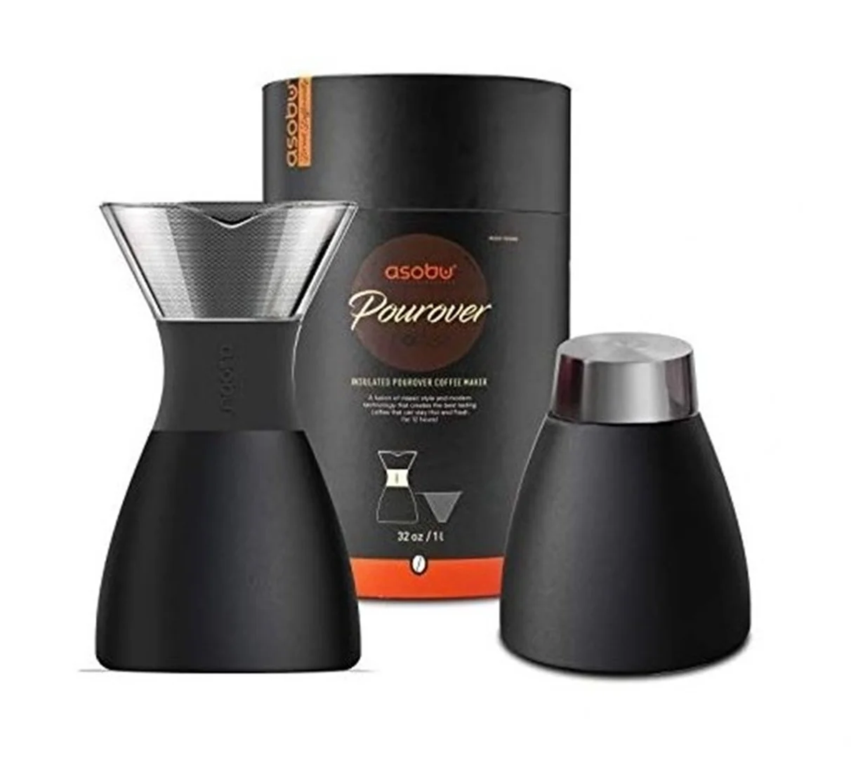 Pour Over - čierny Kávovar