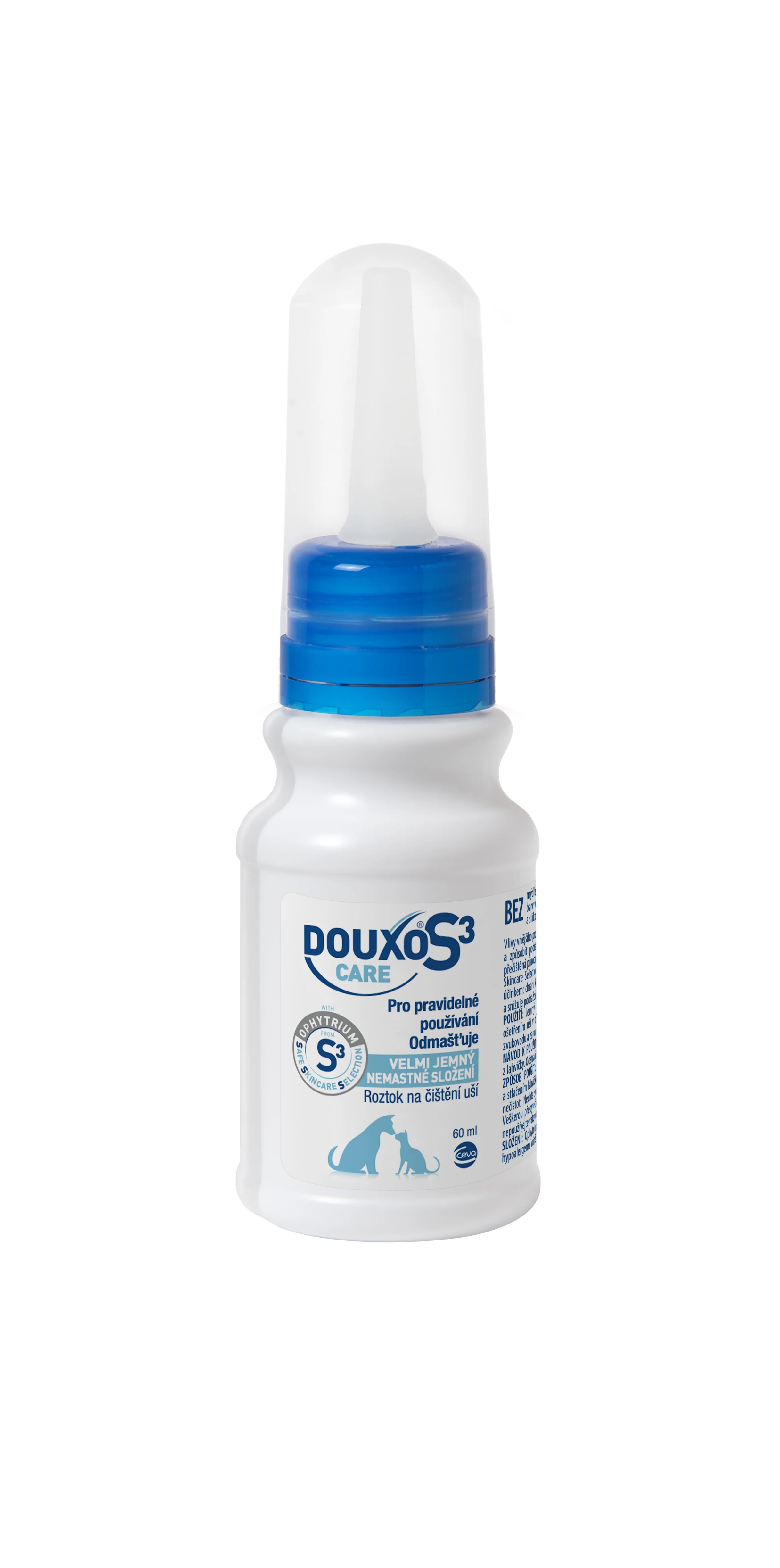 Douxo S3 Care roztok na čistenie uší 60ml