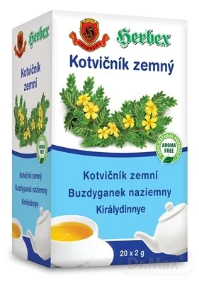 HERBEX KOTVIČNÍK zemný 20×2 g, bylinný čaj