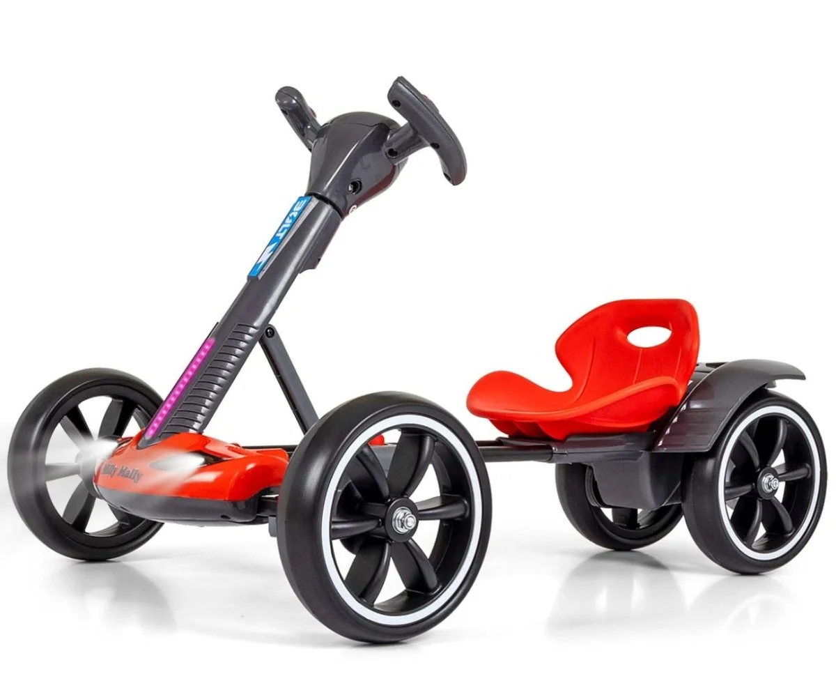 Elektrická motokára  s diaľkovým ovládaním a LED efektmi GOKART