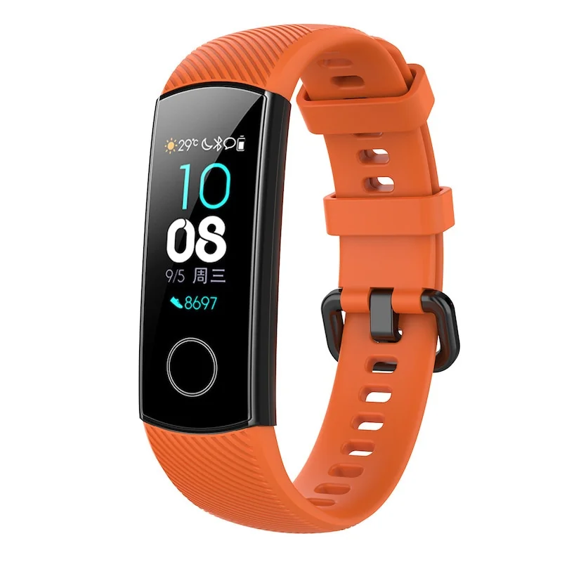 BStrap Silicone Line remienok na Honor Band 4 orange