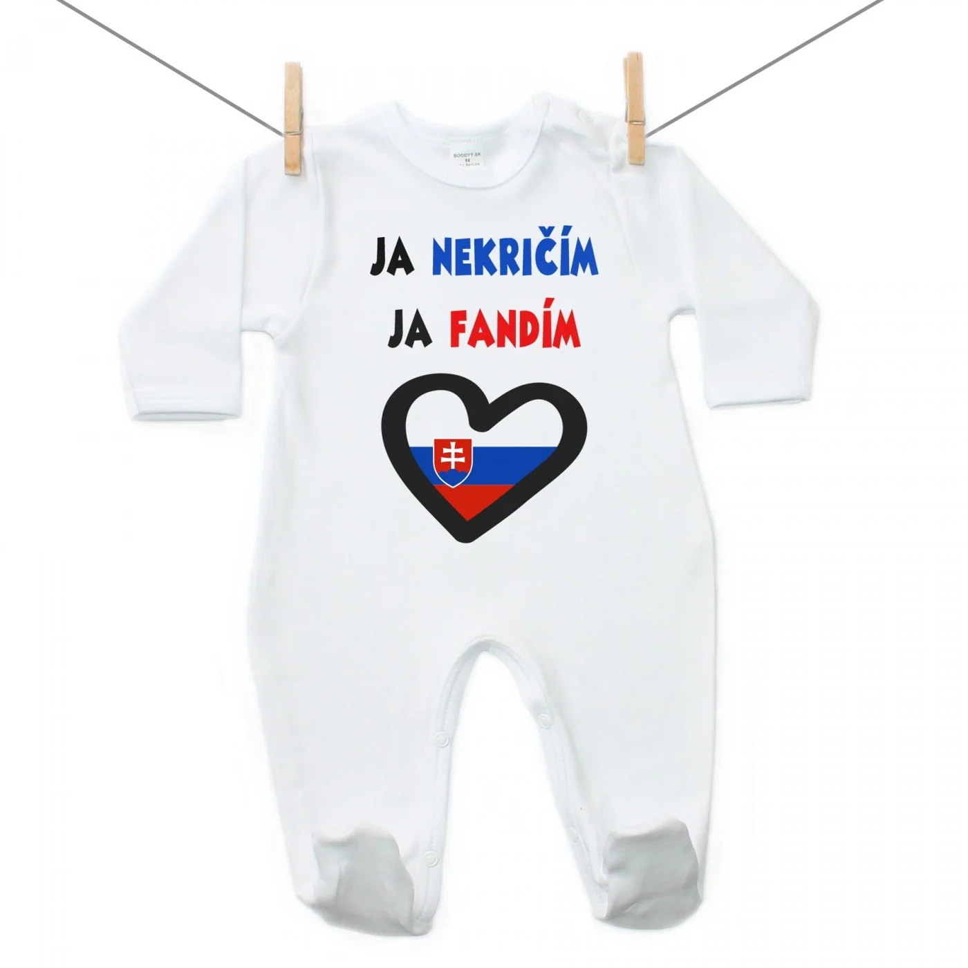 Boodyy Overal Ja nekričím, ja fandím Veľkosť: 62
