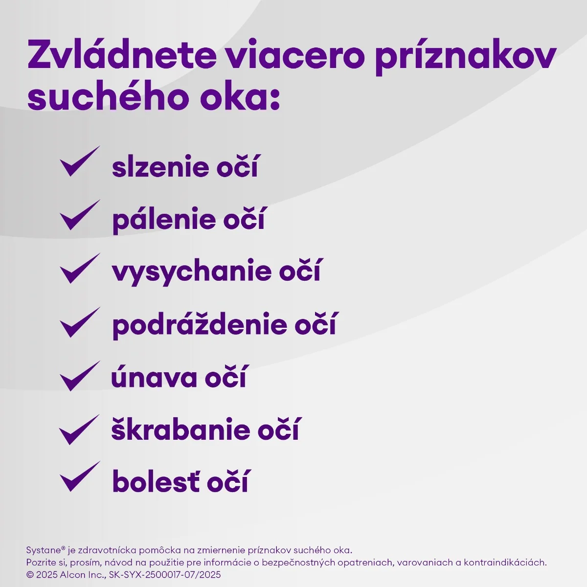 Systane COMPLETE Bez konzervačných látok 1×10 ml, očné kvapky na suché oči