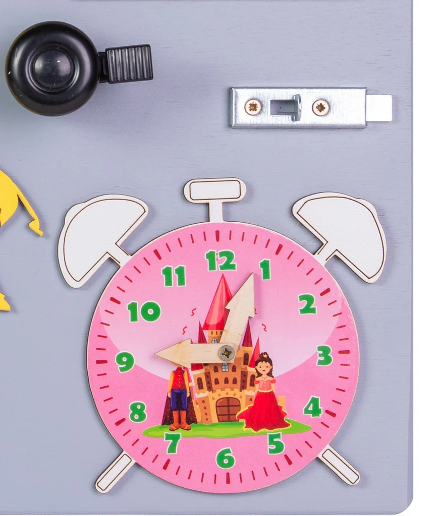 Drevená manipulačná tabuľa Montessori 50x37,5 cm – vzdelávacia interaktívna hračka pre deti