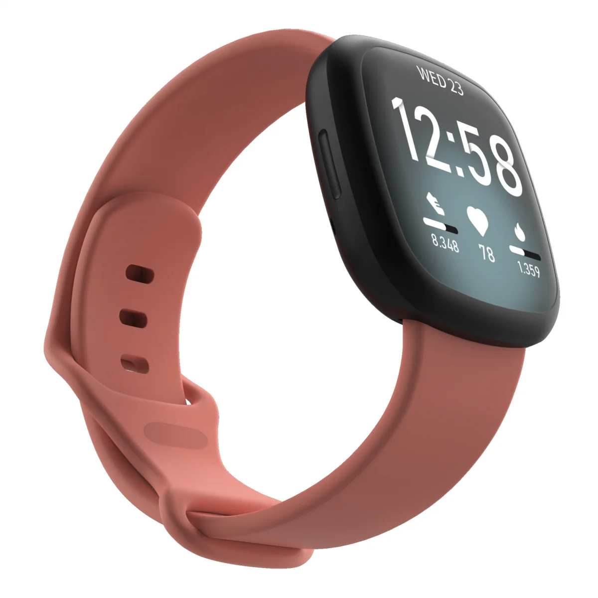 BStrap Silicone (Large) remienok na Fitbit Versa 3 orange