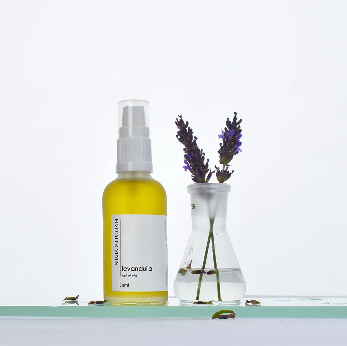 LEVANDUĽA, bylinný olej - 50ml, olejový macerát, slovenský výrobok