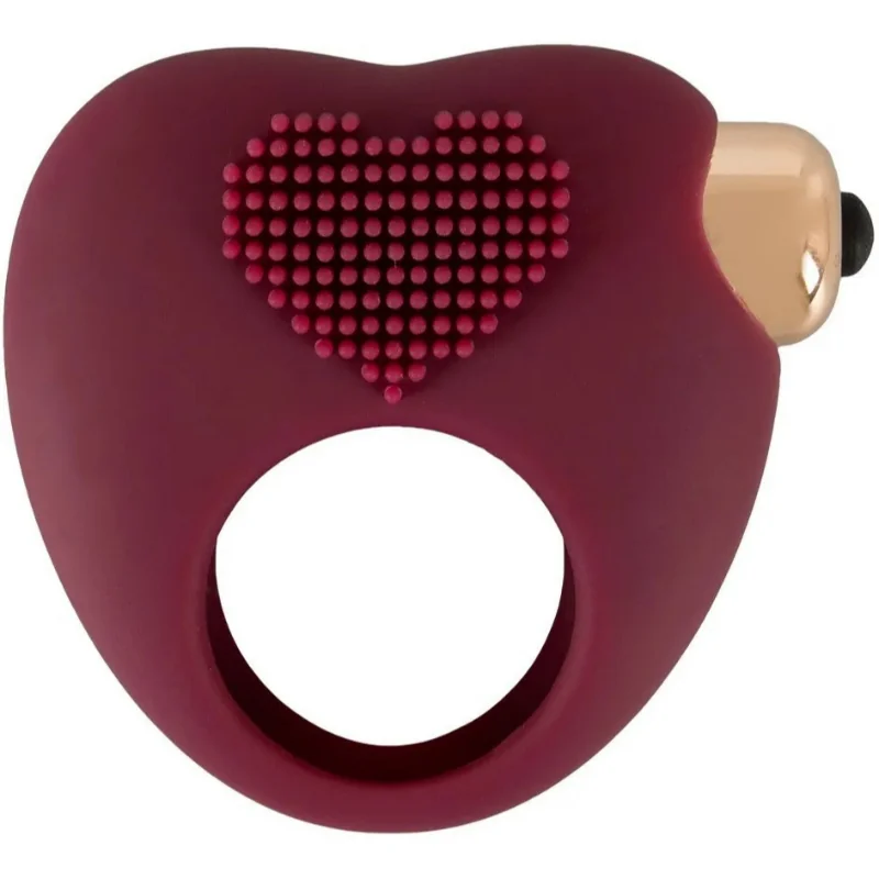 Vibračný erekčný krúžok Heart Wave