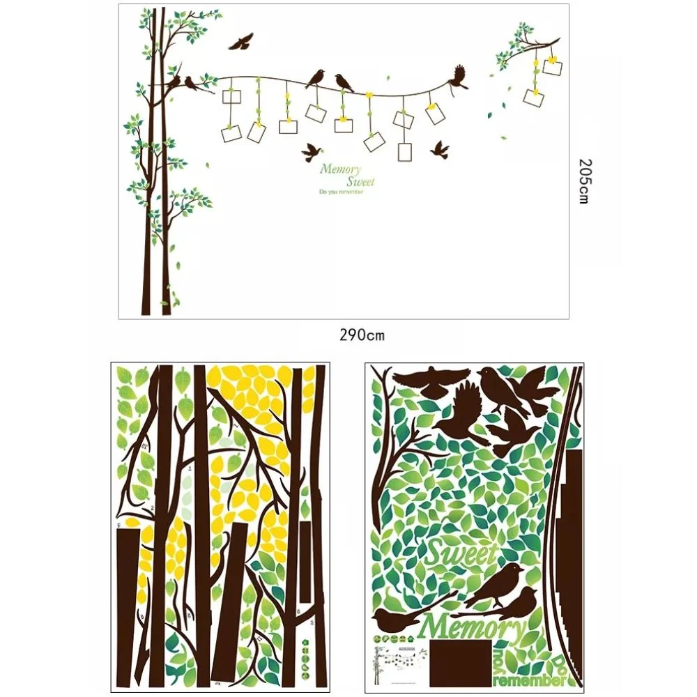 Samolepka na stenu Memory Sweet 60cm x 90cm (2ks)