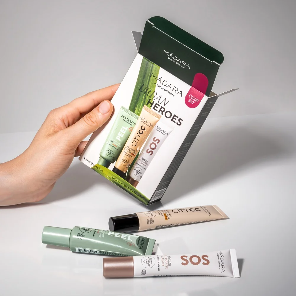 MÁDARA URBAN HEROES Set starostlivosti o pleť MEDIUM 1×1ks, darčeková sada