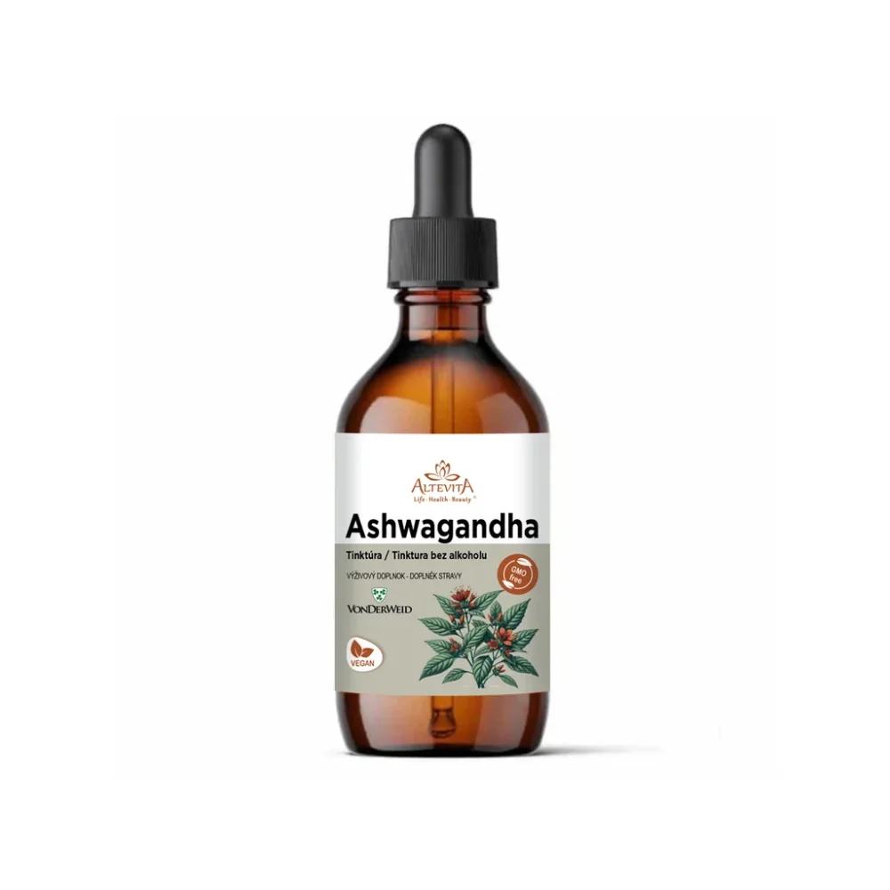 Ashwagandha tinktúra bez alkoholu 100ml