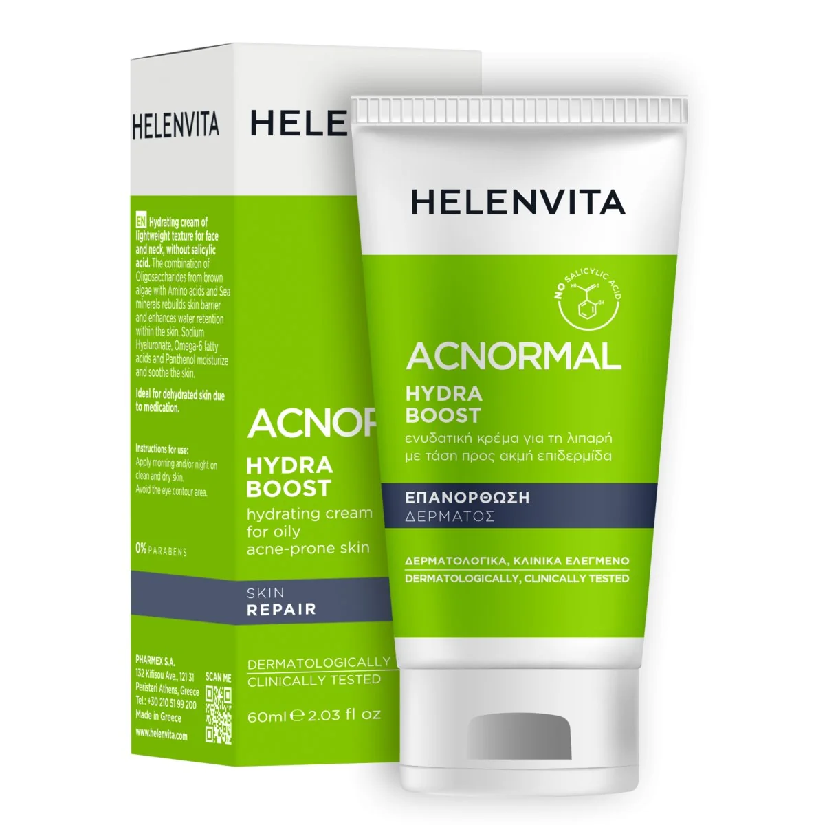 Helenvita Acnormal Hydratačný gél-krém 60 ml pleť so sklonom k akné