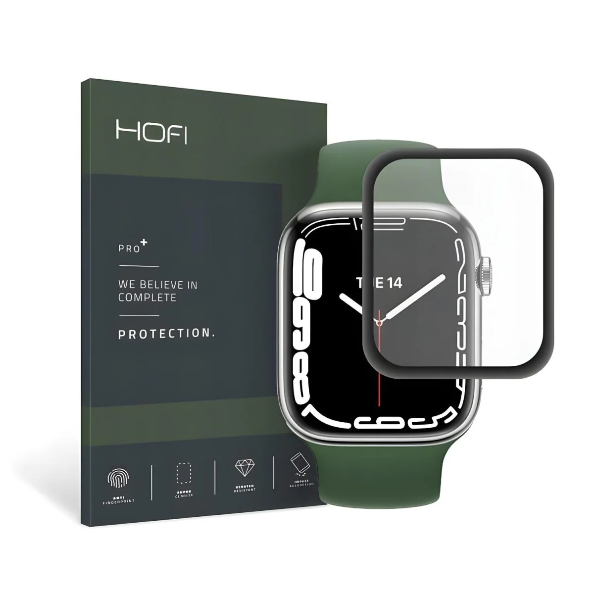 Ochranné sklo na hodinky pre Apple Watch 7 45mm