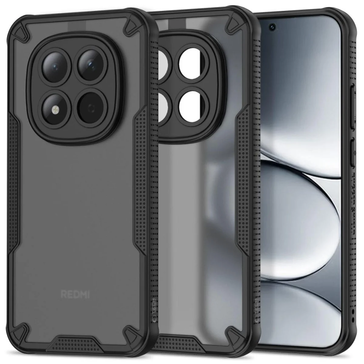 Obal Tech-Protect Rugged Shield Čierna