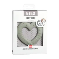 BIBS Baby Bitie hryzátko heart-sage
