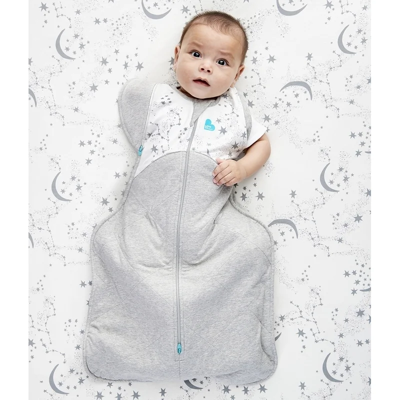 Love To Dream Swaddle UP Warm - Zavinovačka, veľkosť L, biela, 2 FÁZA, 6m+