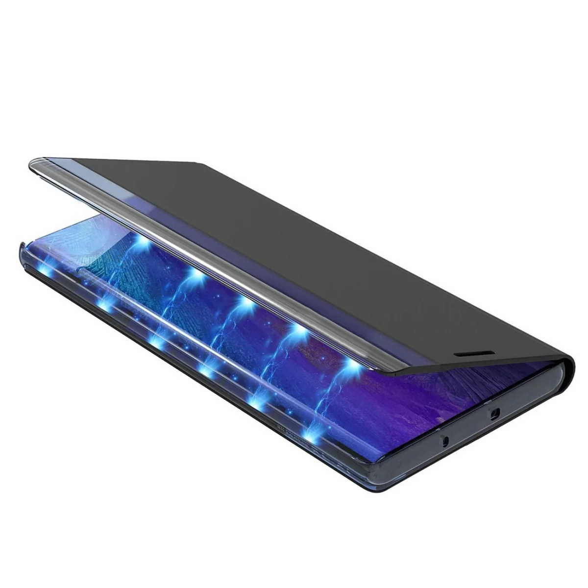 MG Sleep Case knižkové puzdro na iPhone 16e, modré