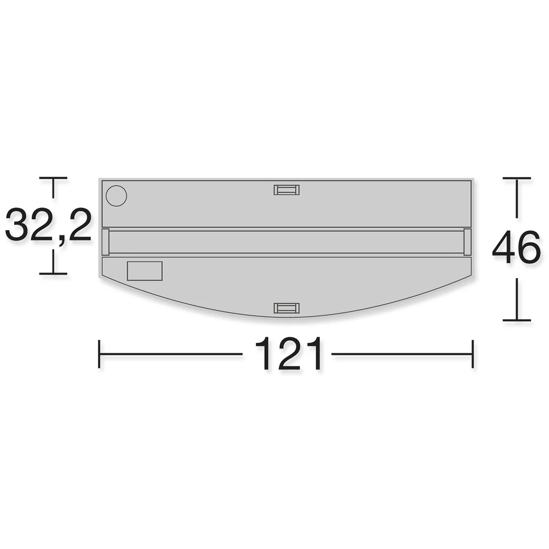 Akvarijný set Eheim Vision LED 260 biely 121x46x64cm 260l