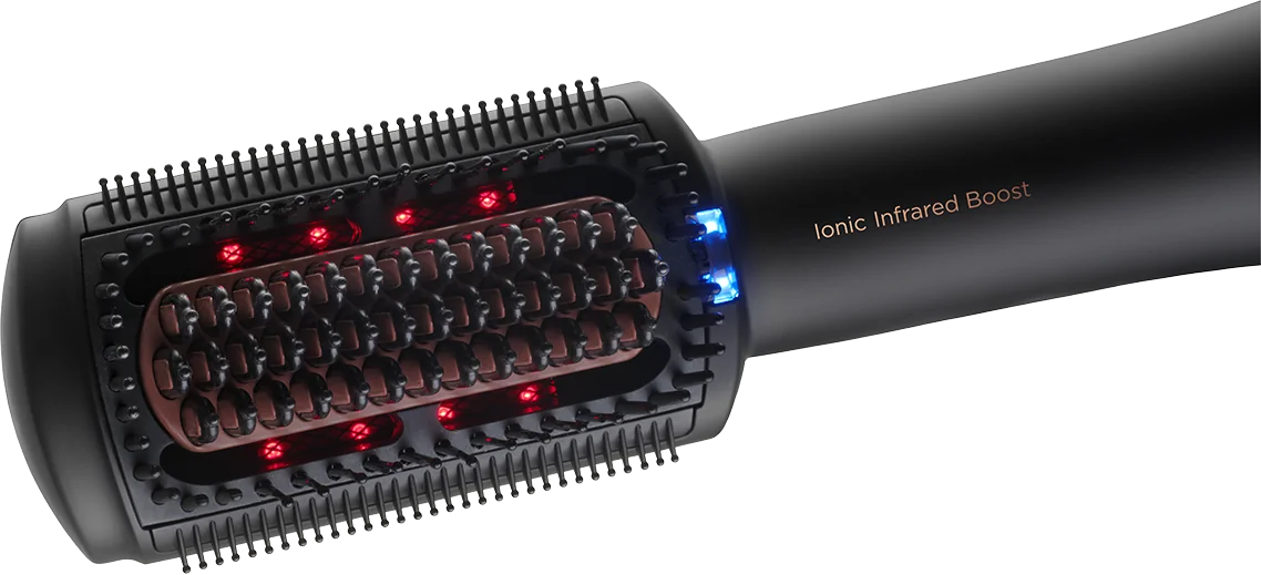Concept VH6040 Žehliaca teplovzdušná kefa na vlasy ELITE Ionic Infrared Boost 1×1kus, žehliaca kefa na vlasy