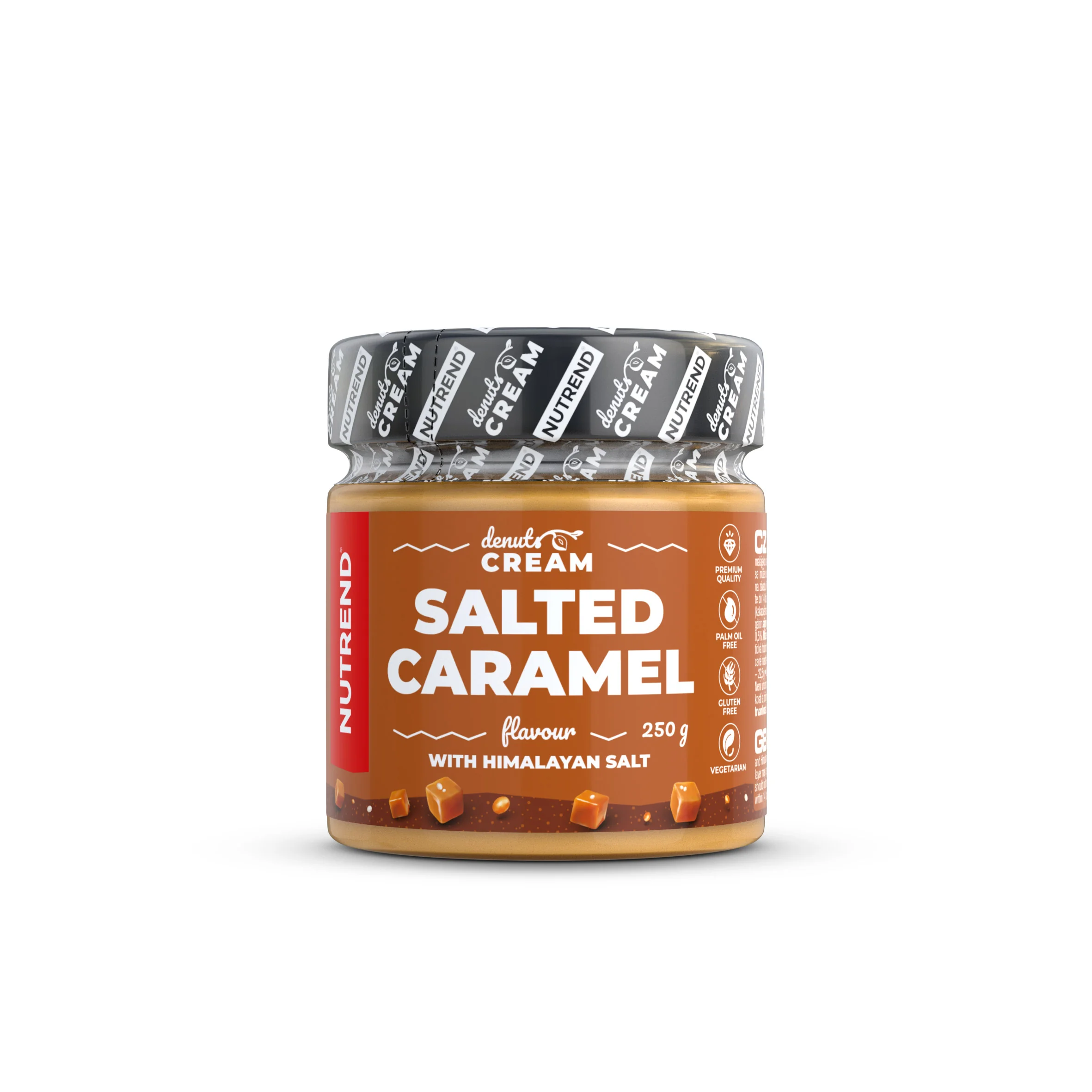 Nutrend DENUTS CREAM 250 g, salted caramel