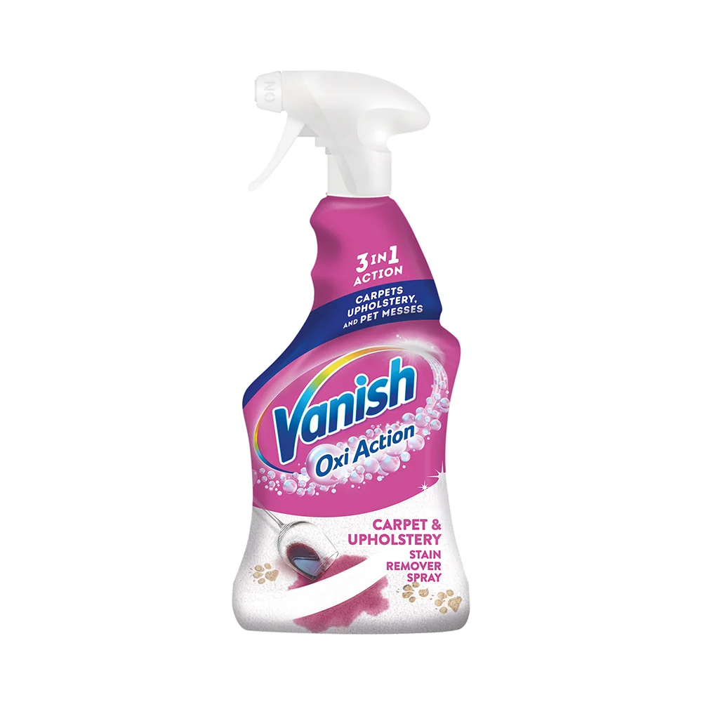 Vanish Oxi Action sprej na koberce a čalúnenie - odstraňovač škvŕn 500 ml