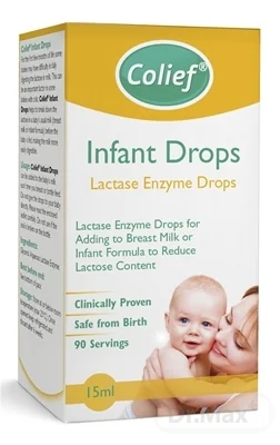 Colief Infant Drops Lactase Enzyme 1×15 ml, kvapky do mlieka