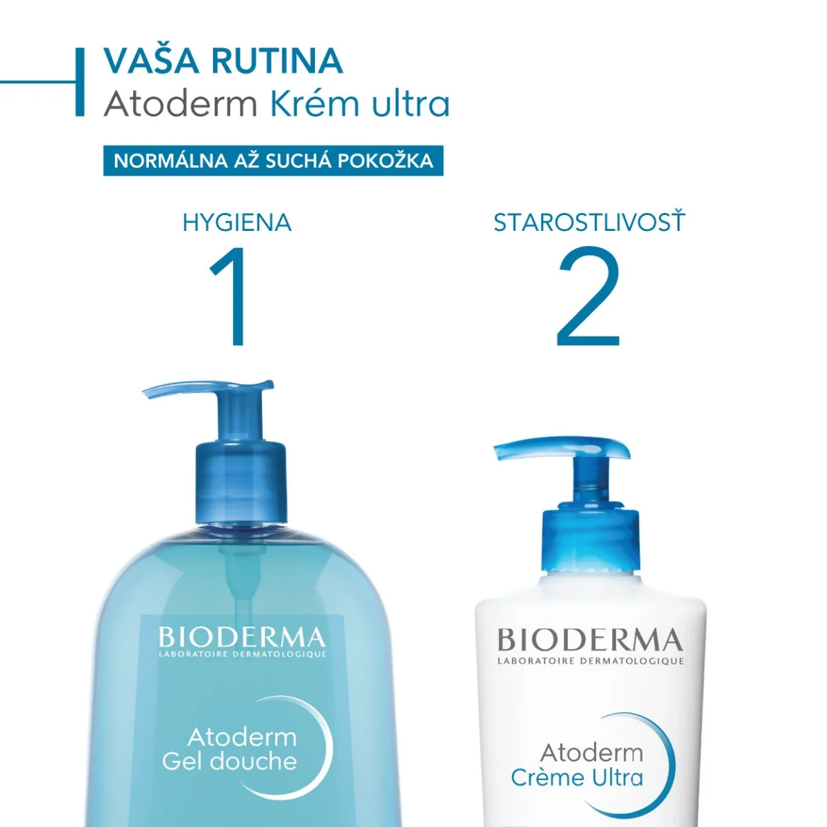 BIODERMA Atoderm Krém Ultra zvláčňujúci telový krém 1×200 ml, výživný telový krém