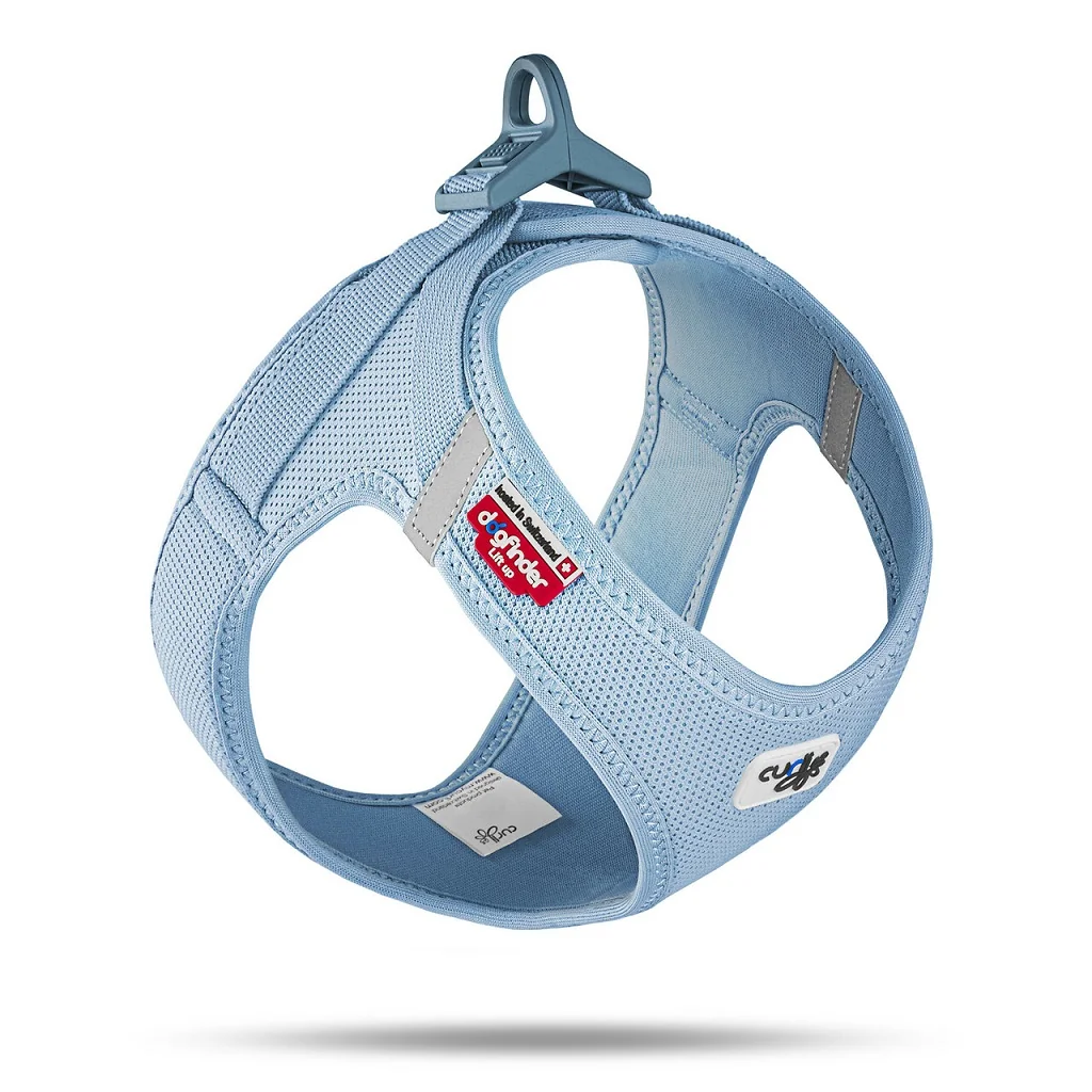 CURLI Postroj pre psov so sponou Air-Mesh Skyblue 2XS, 2-4 kg 1×1 ks
