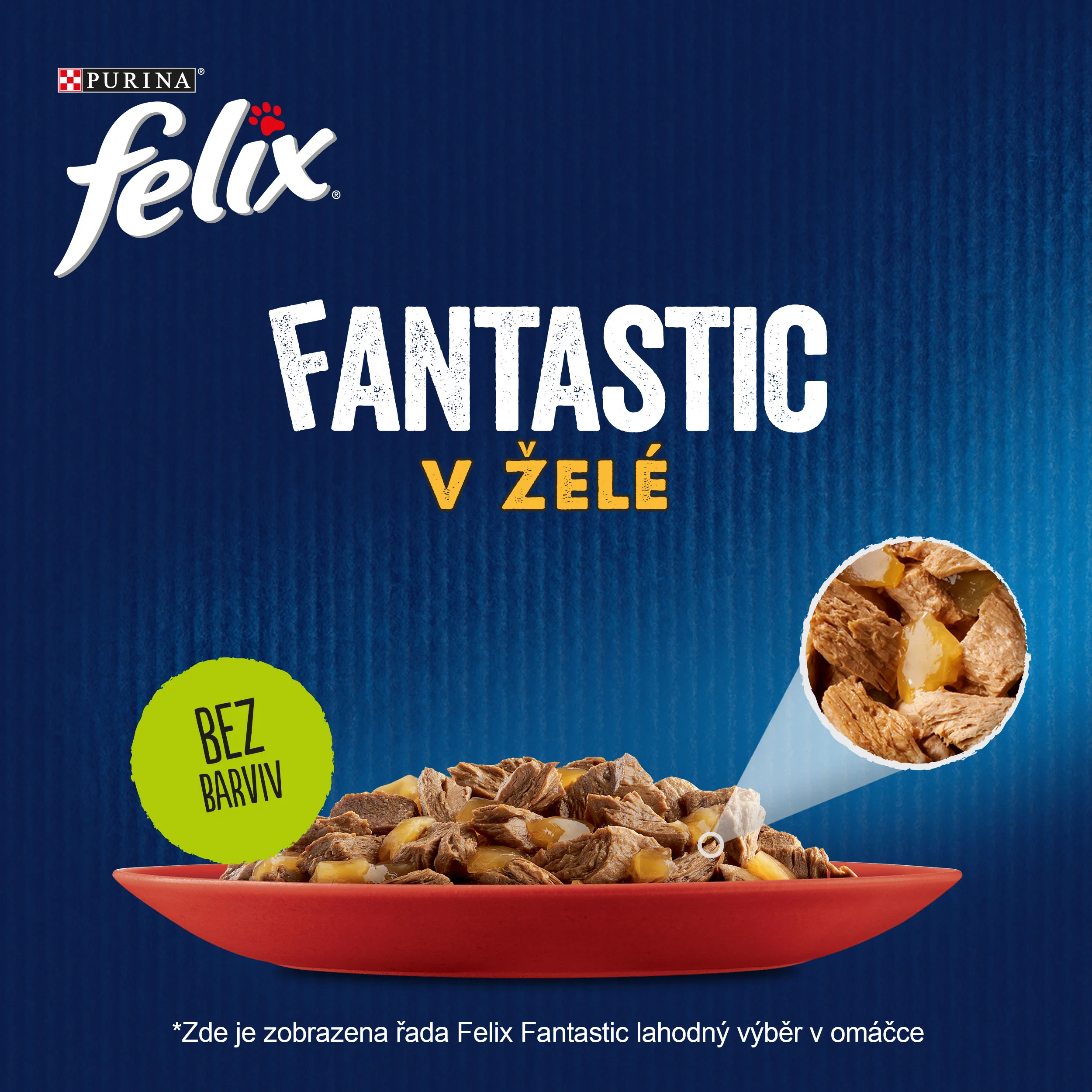 Felix Fantastic DUO kapsičky pre mačky kura, hovädzie 4×85 g 4×85 g, kapsičky pre mačky