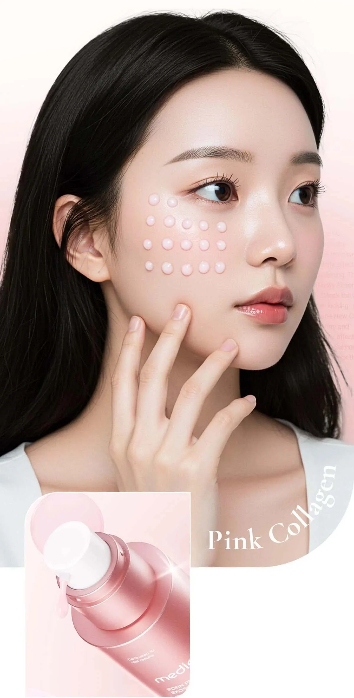 MEDICUBE PDRN Pink Collagen Exosome Shot Serum 2000 Spevňujúce sérum s PDRN, exozómami a kolagénom 30ml