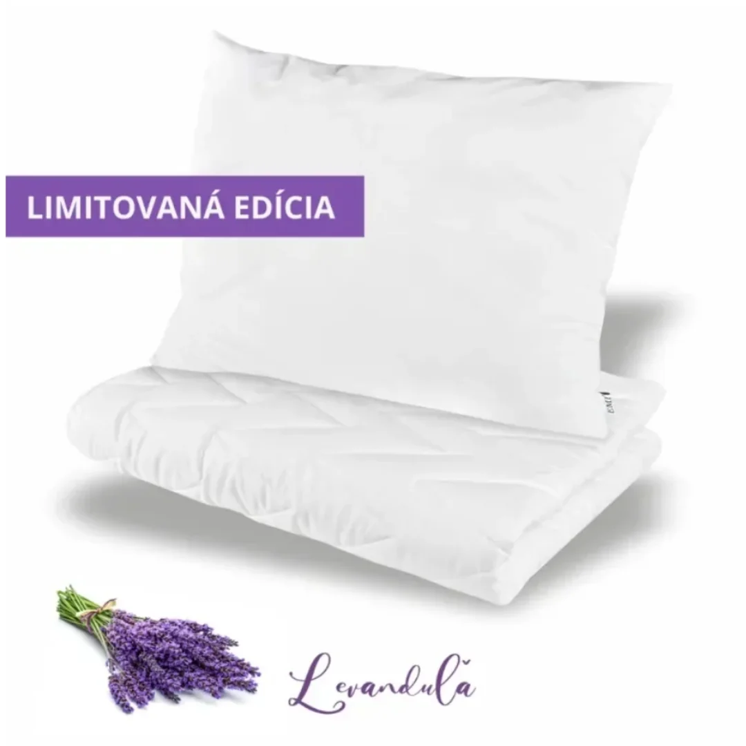 EMI Set prikrývky a vankúša Levanduľa 140x200 70x90 1×1 ks, set prikrývky a vankúša