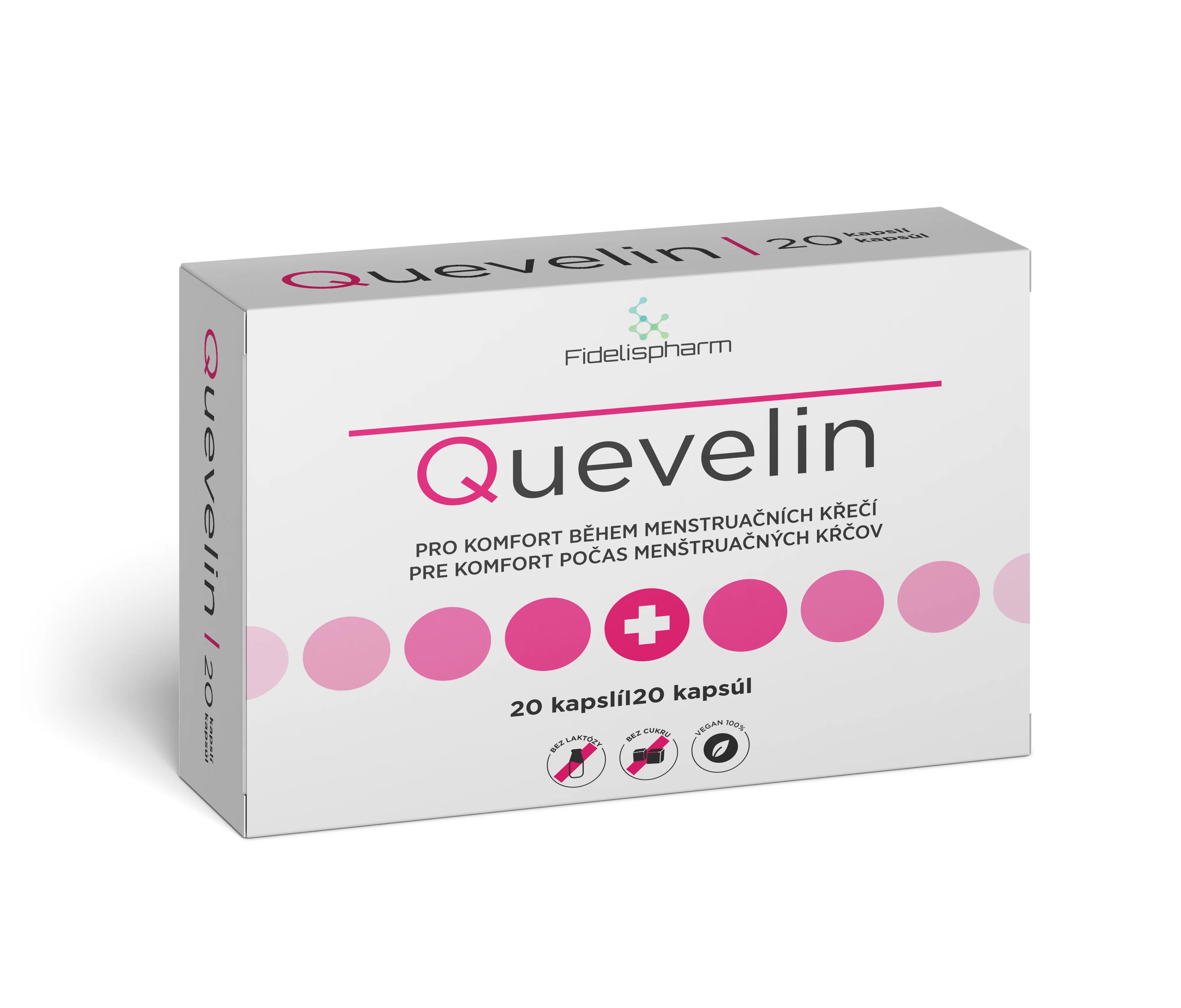 QUEVELIN 1×20 cps, výživový doplnok