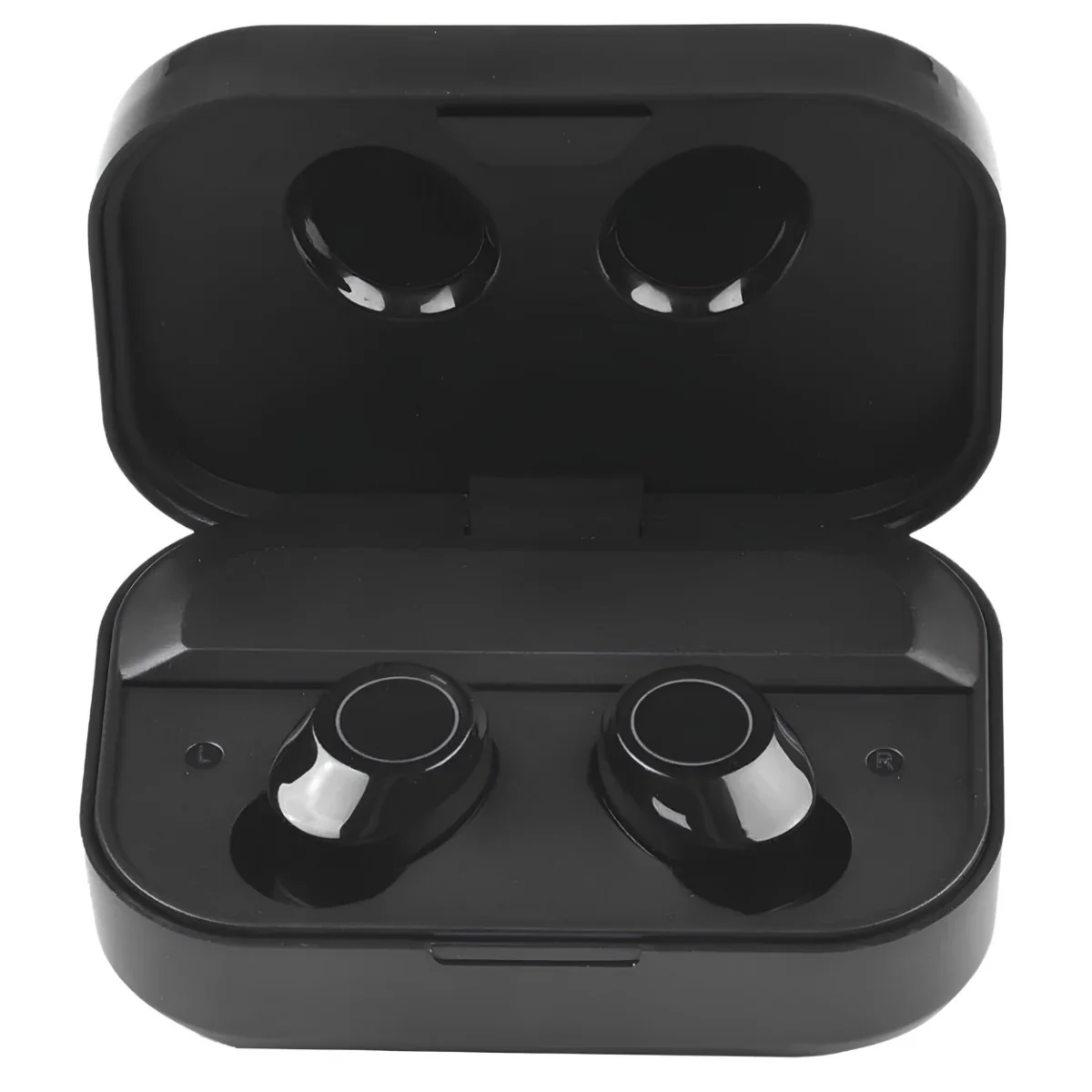 Bezdrôtové Bluetooth slúchadlá - Čierna