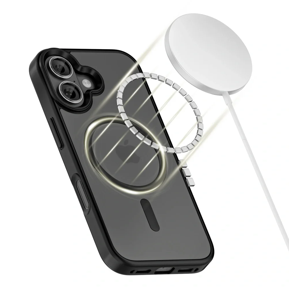Tech-Protect MagMate MagSafe kryt na iPhone 17, matný čierny