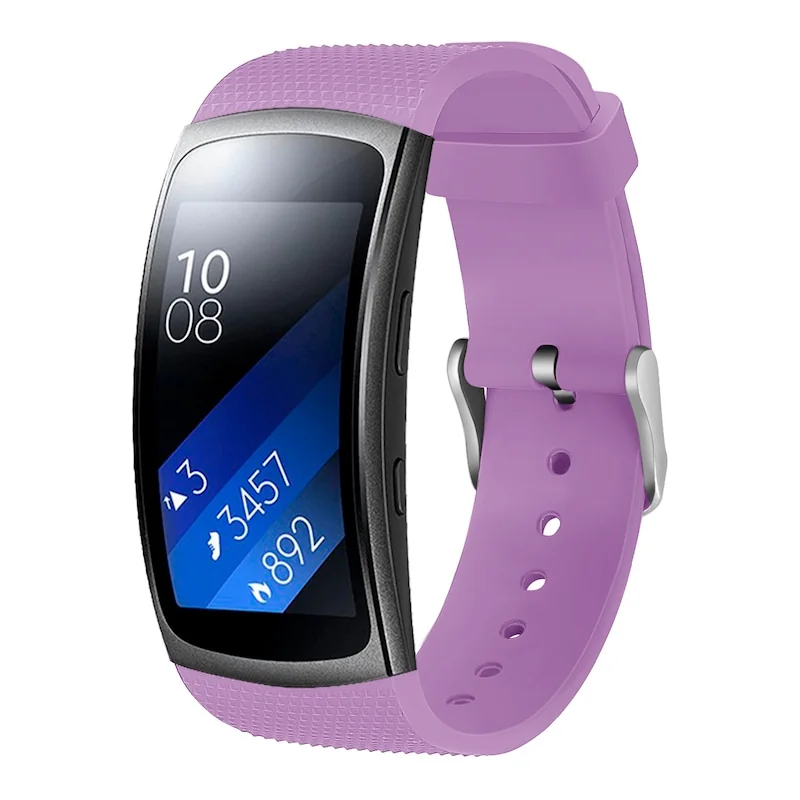 BStrap Silicone Land remienok na Samsung Gear Fit 2 light purple