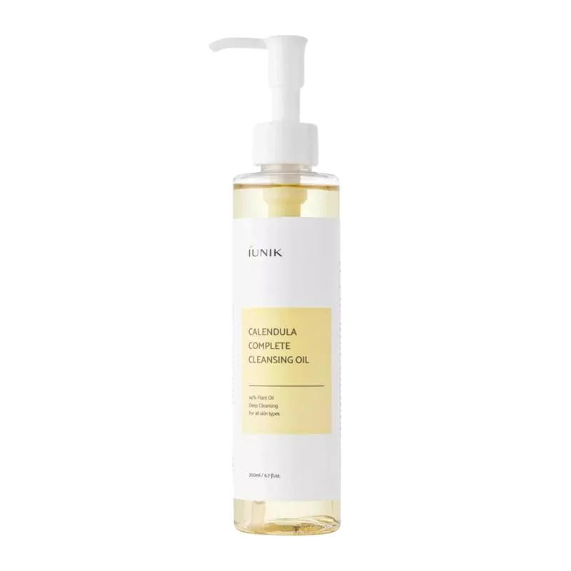 iUNIK Calendula Complete Cleansing Oil čistiaci a odličovací olej pre citlivú pleť 200 ml