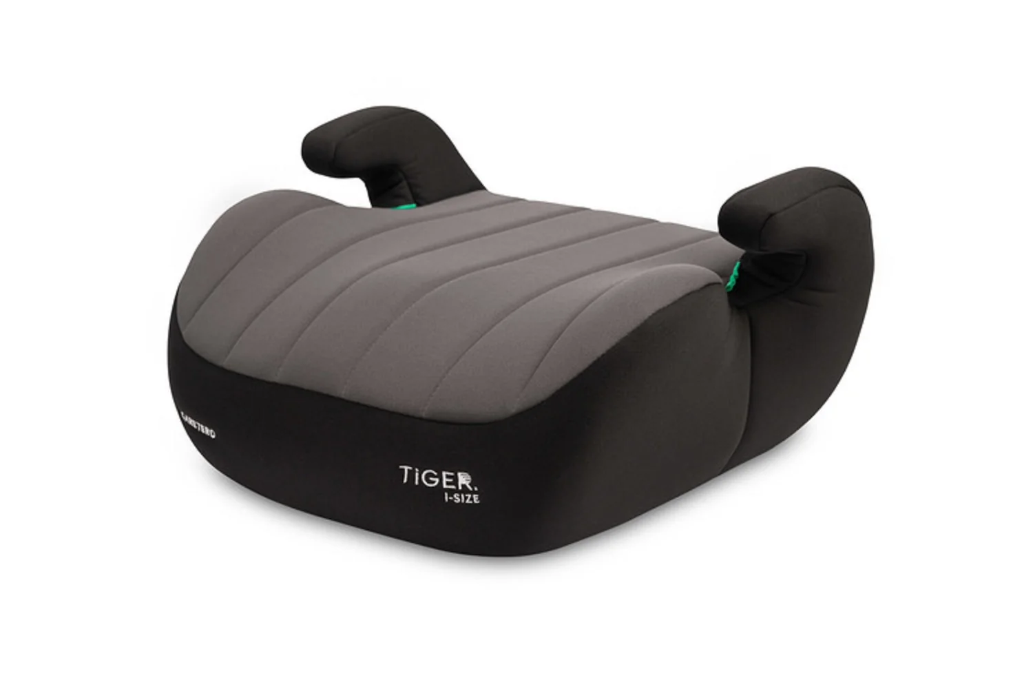 Detská autosedačka/podsedák, Tiger I-size (125-150) - sivá 