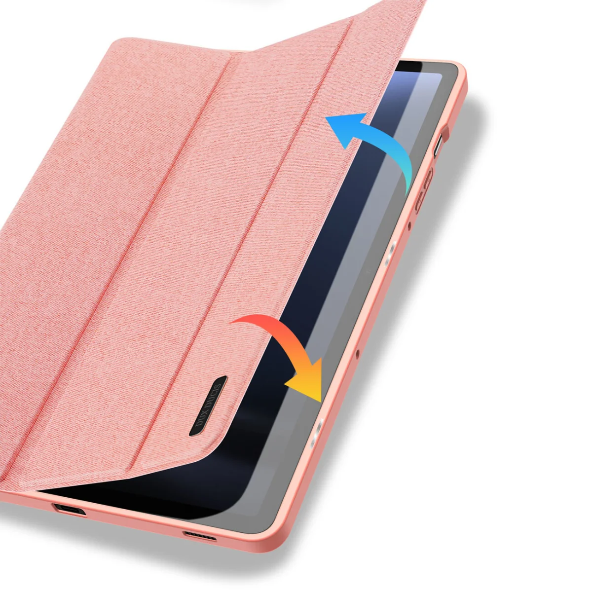 Dux Ducis Domo puzdro na Samsung Galaxy Tab S9 FE Plus ružové