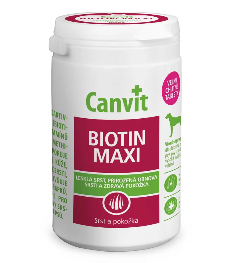 CANVIT BIOTIN MAXI TBL PES (CANVIT H MAX) 500 g
