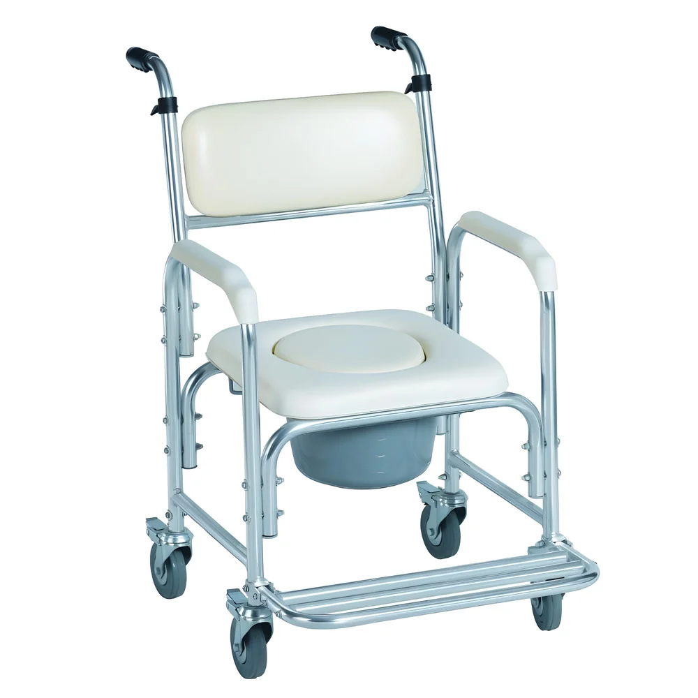 Pojazdné WC kreslo sprchovacie