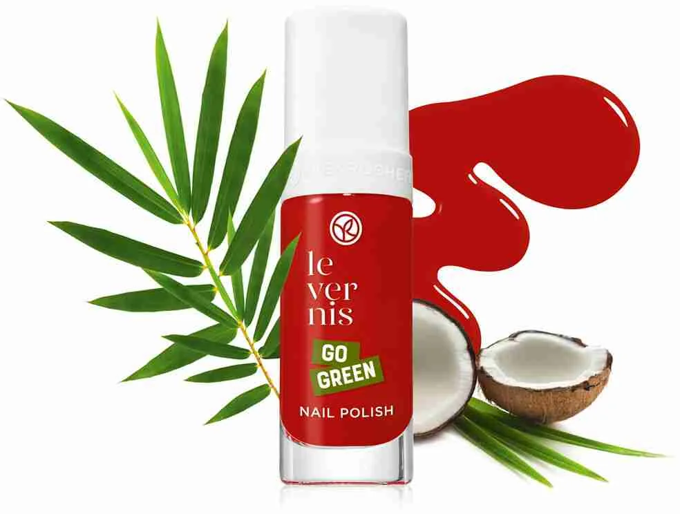 Yves Rocher Lak na nechty Rouge Amaryllis COULEURS NATURE 1×1 ks, lak na nechty