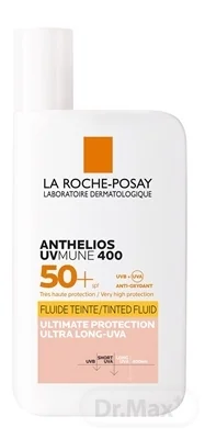 LA ROCHE-POSAY UVMUNE 400 Anthelios tónovaný shaka fluid SPF50+ 50ml 1×50 ml, tónovaný fluid