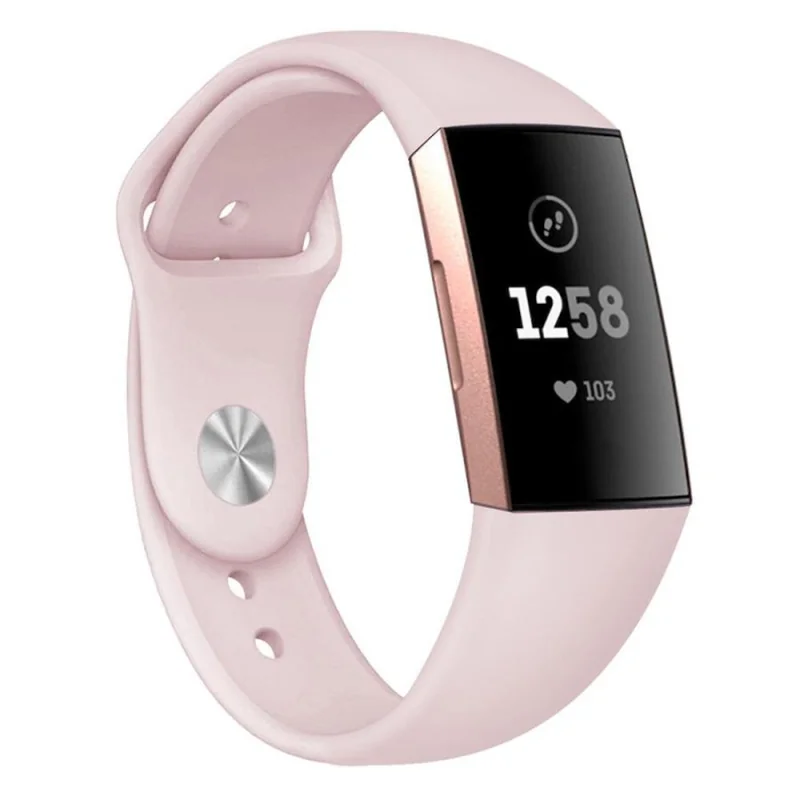 BStrap Silicone (Small) remienok na Fitbit Charge 3 / 4 apricot