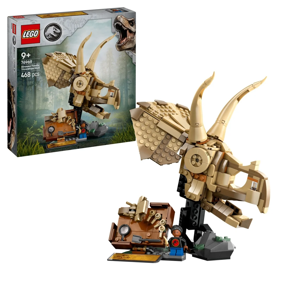 LEGO® Jurassic World™ 76969 Dinosaurie fosílie: Lebka triceratopsa