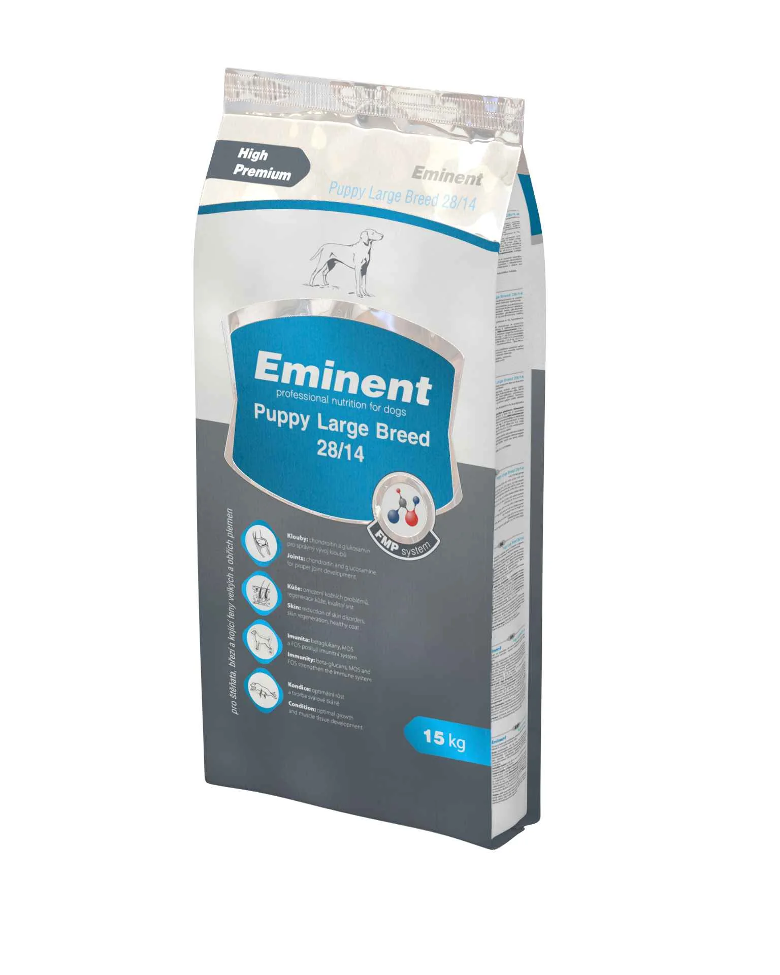 Eminent Dog Puppy Large 1×15 kg, krmivo pre gravidné sučky a pre šteňatá