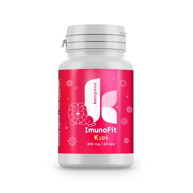 KOMPAVA ImunoFit KIDS 1×60 cps, výživový doplnok