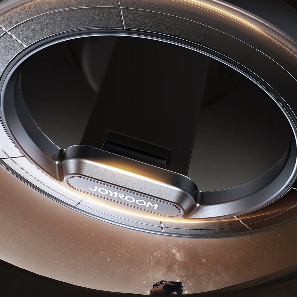 Joyroom JR-ZS373 magnetický držiak na mobil do auta, šedý