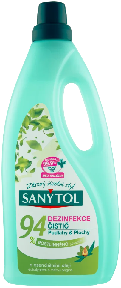 Sanytol dezinfekcia 94% rastlinný čistič podlahy 1000 ml